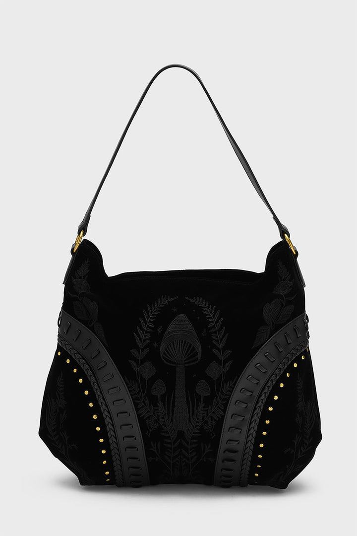 gothic cottagecore handbag