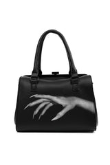 vegan leather gothic haunting hand vampire bag