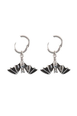 Gothic Hanging Bat Earrings - jewelry - VampireFreaks - Something Different