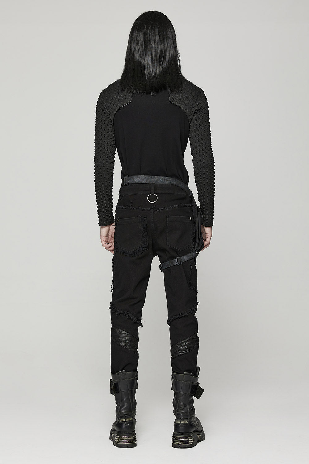 skull leg harness