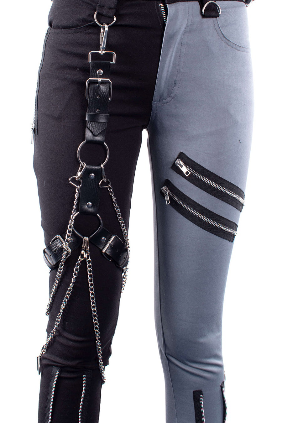 punk leg harness