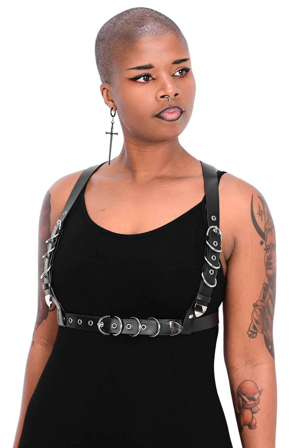 gothic harness belt