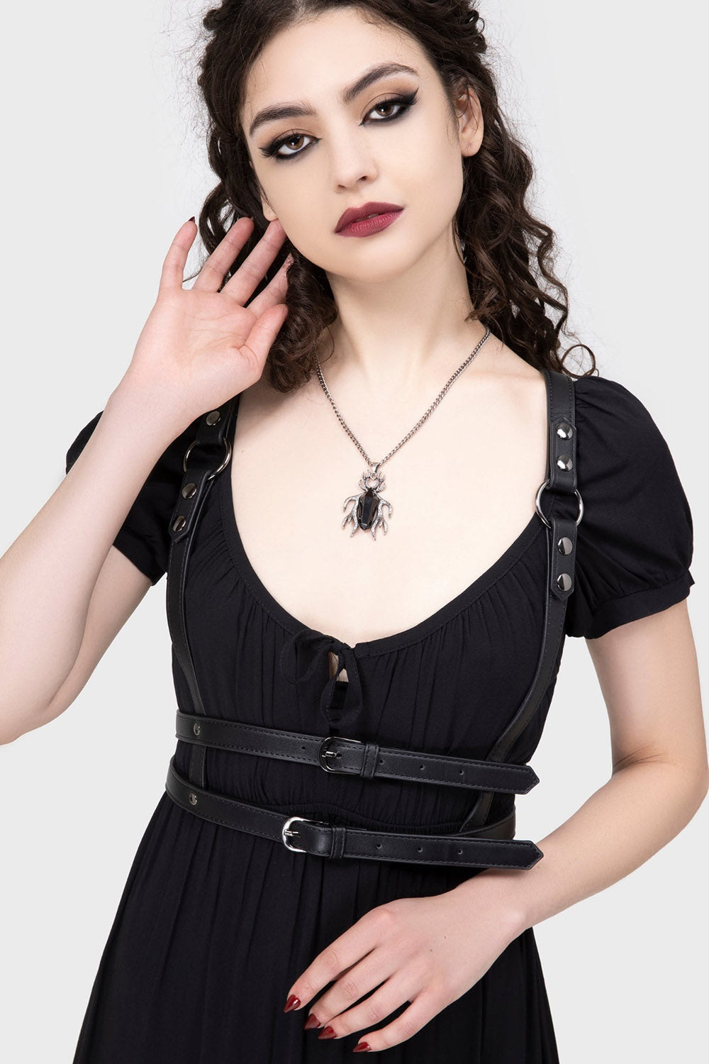 double belted harness
