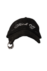 F*ck Off Pierced Baseball Cap