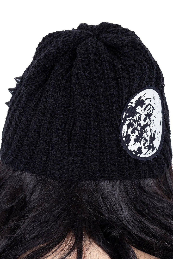 grunge goth skull cap beanie