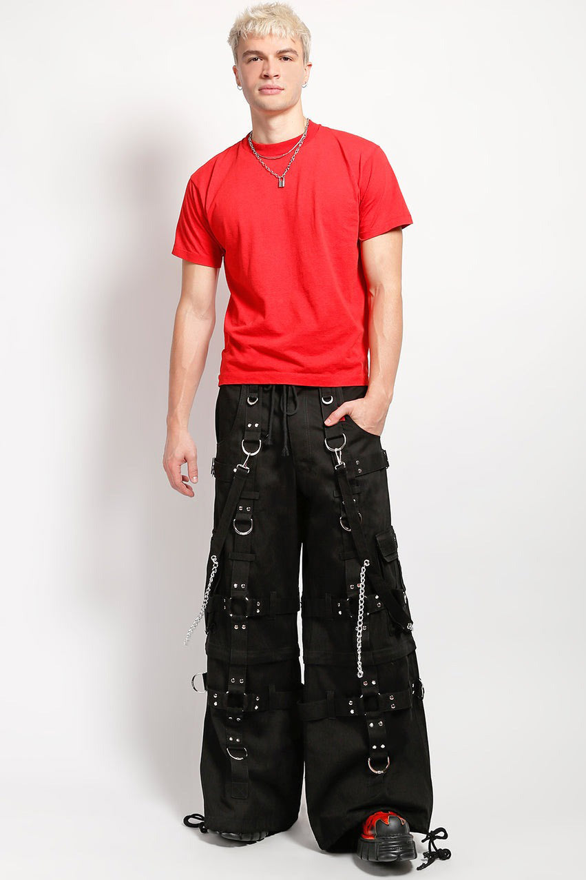 Tripp NYC Harness Dark Street Pants [BLACK]