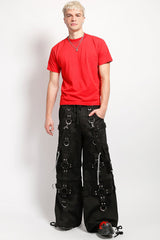 Tripp NYC Harness Dark Street Pants [BLACK]