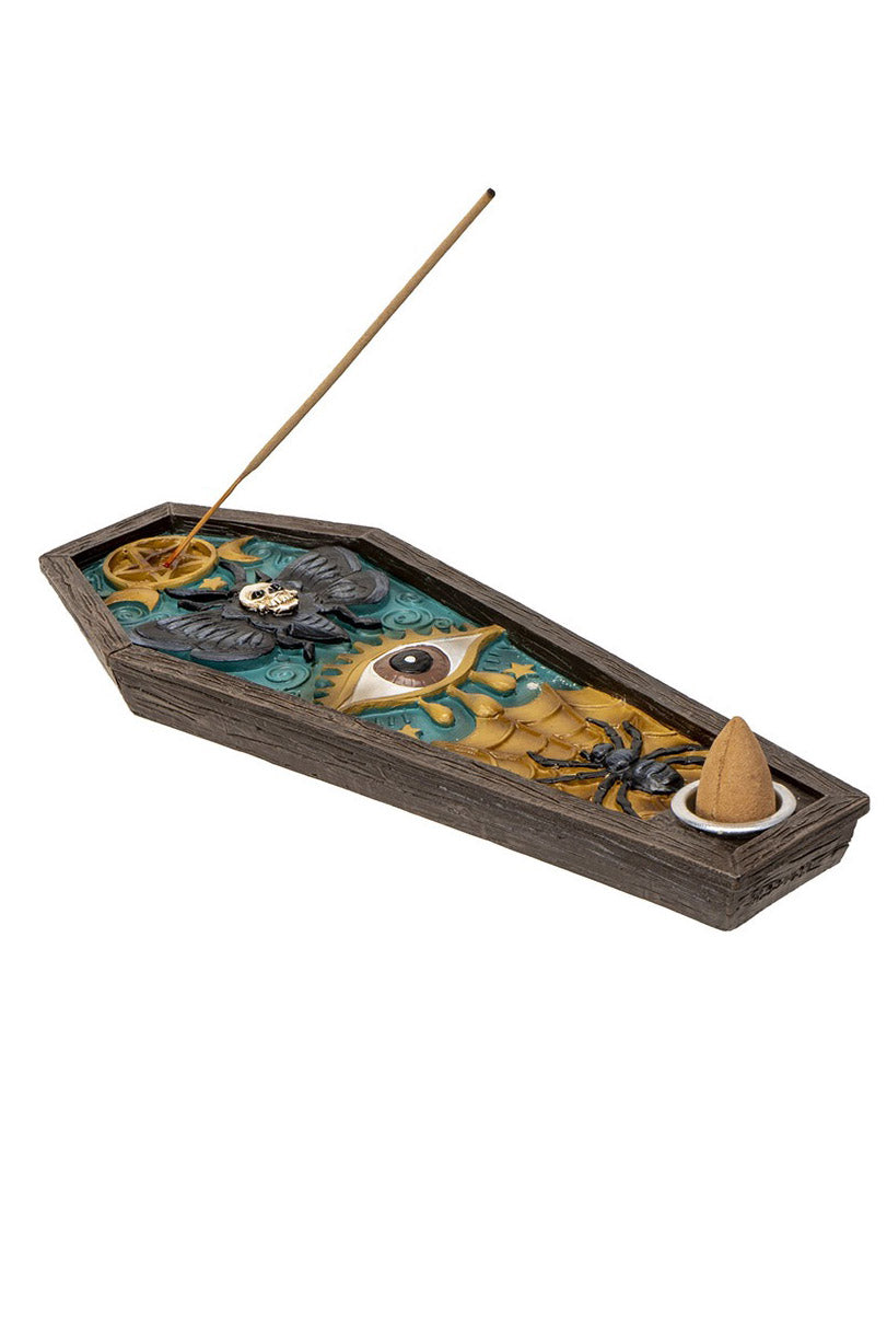 gothic incense burner tray