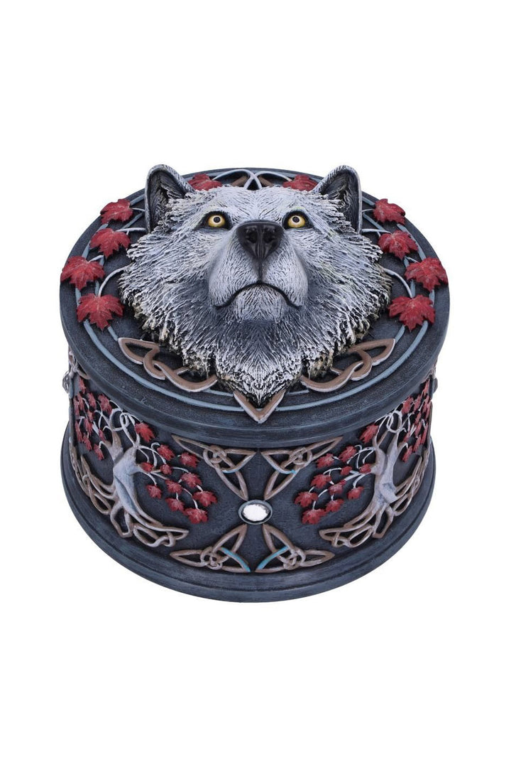 gothic werewolf jewelry holder