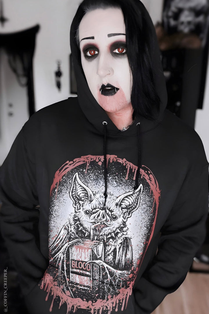spooky bat hoodie jacket 