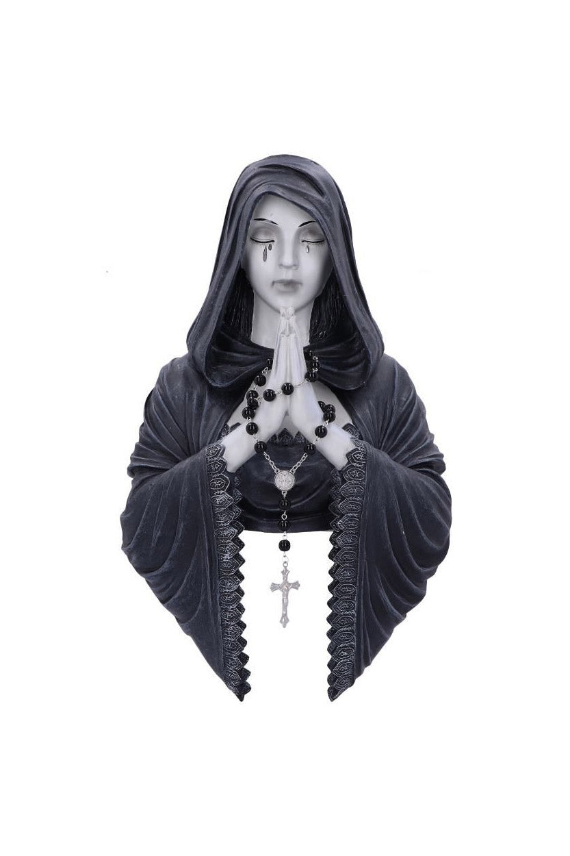 gothic nun sculpture