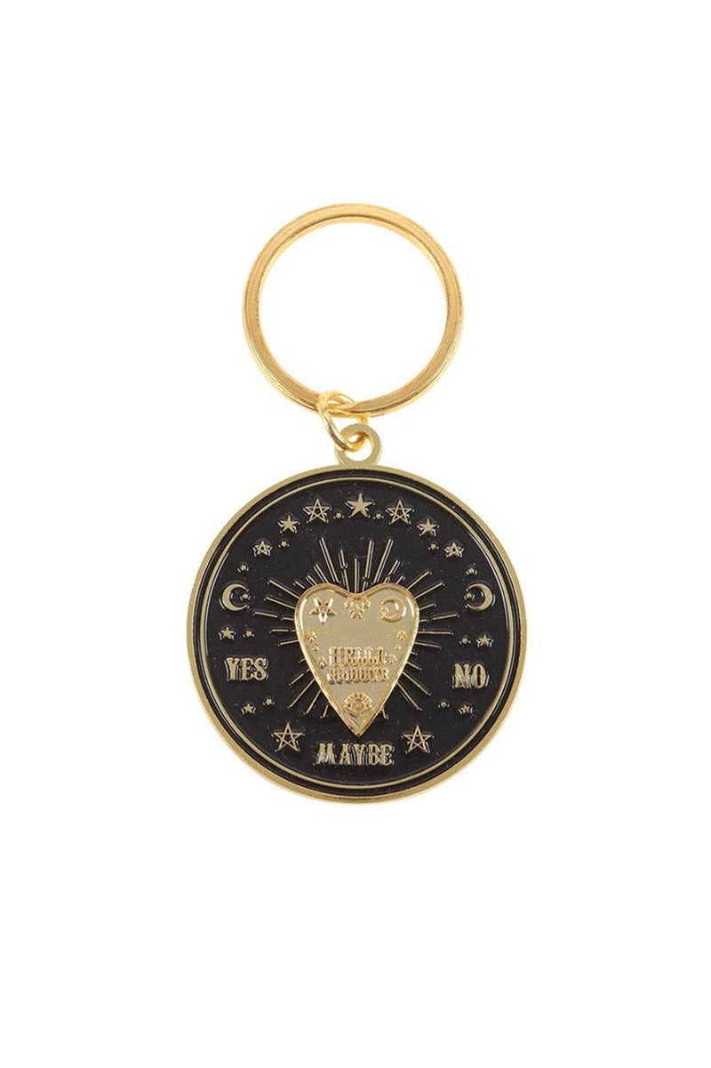 Spinning Talking Board Planchette Keyring