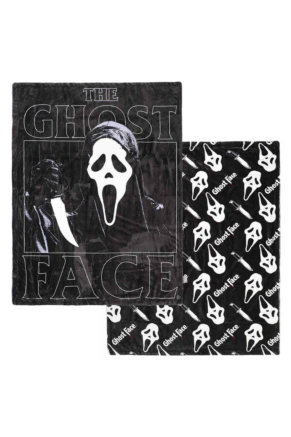 ghostface halloween blanket