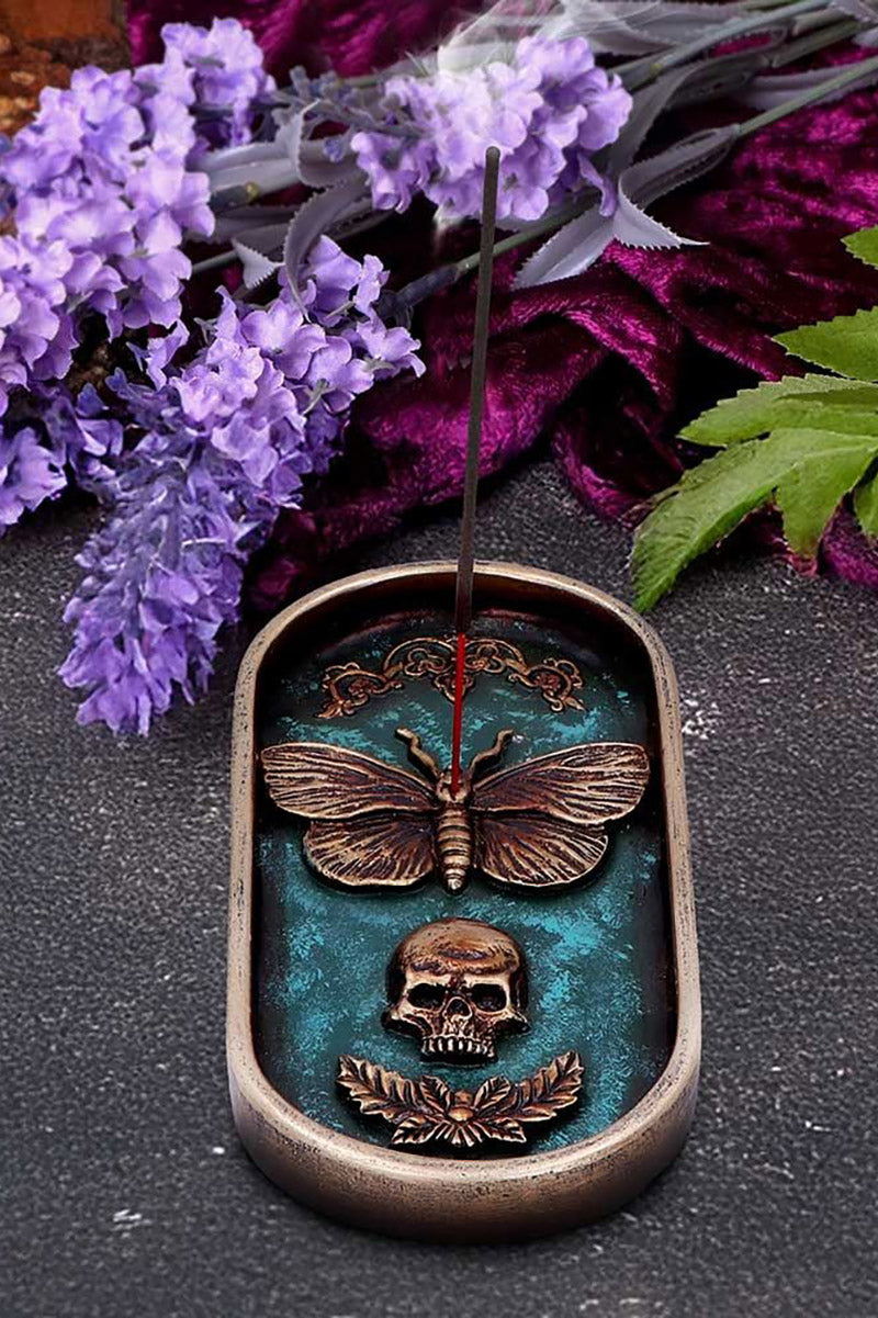 gothic  incense holder by nemesis now 