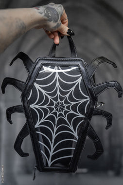 Spider Coffin Ita Bag [BLACK/RED]