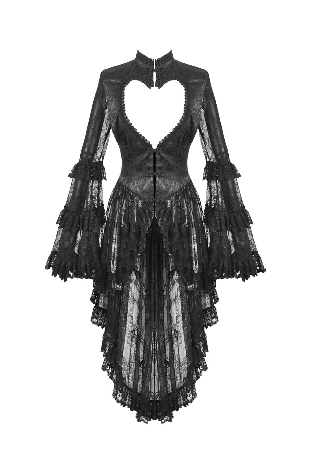 fishtail gothic coat