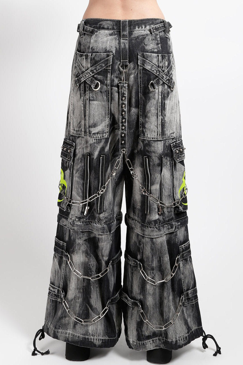 tripp NYC distressed wash oversized baggy pants