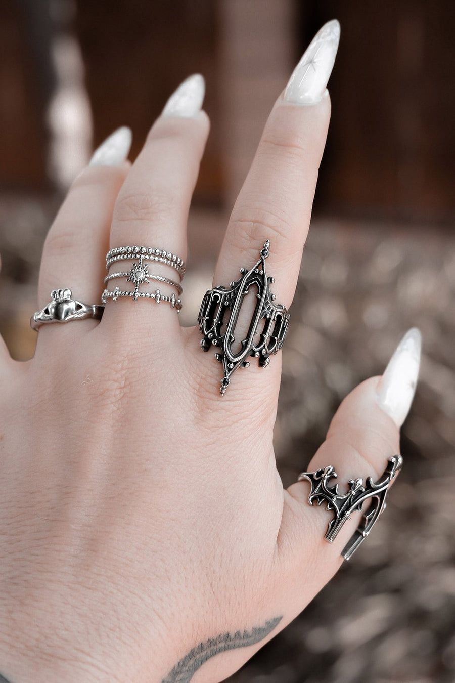 gothic rings