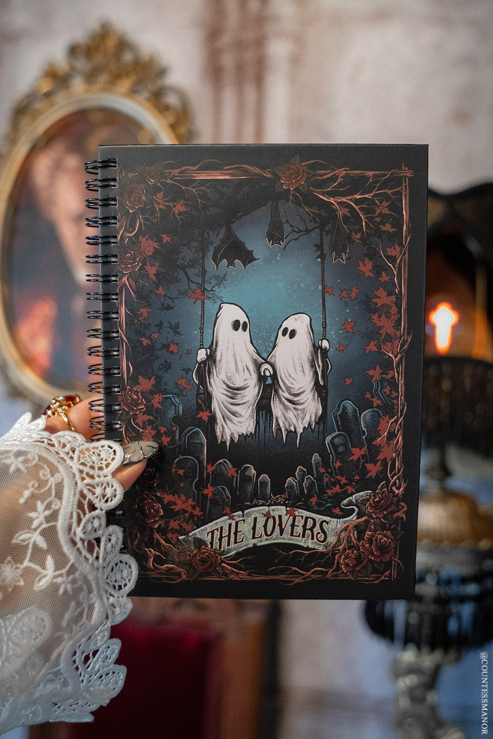 Ghost Love Spiral Notebook – VampireFreaks