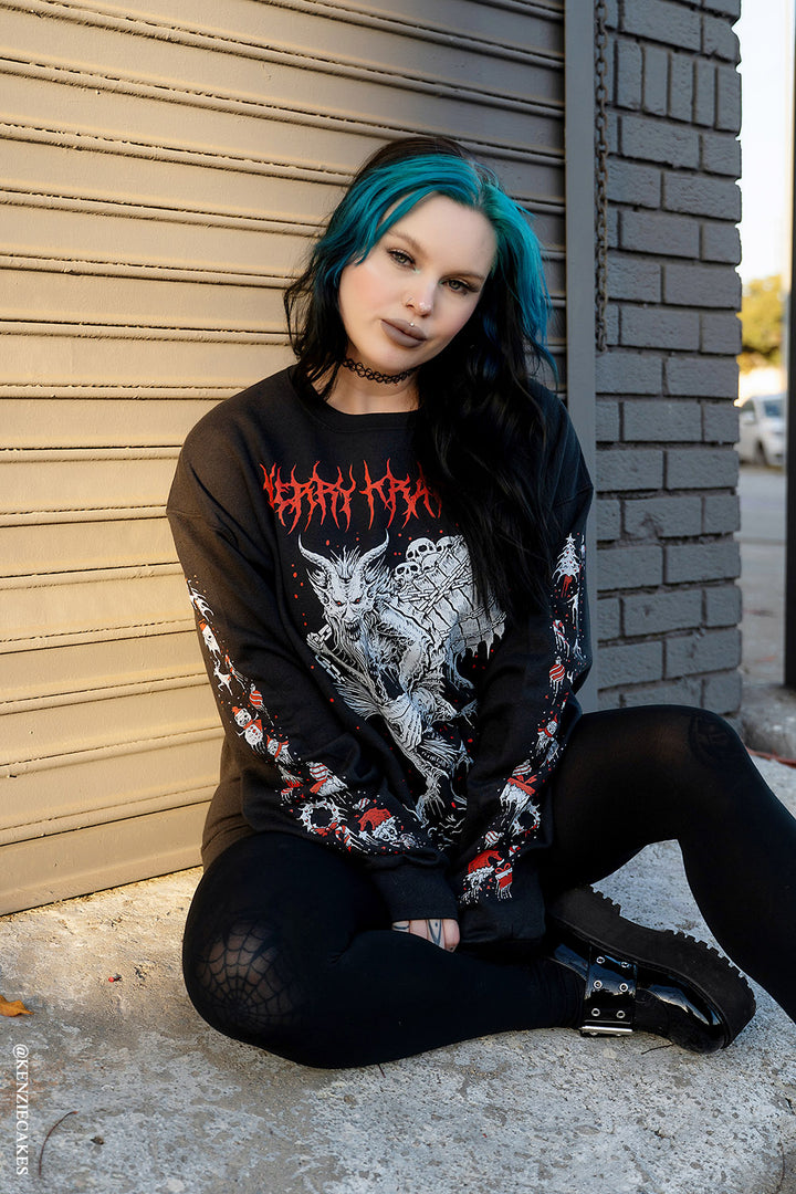 krampus sweatshirt