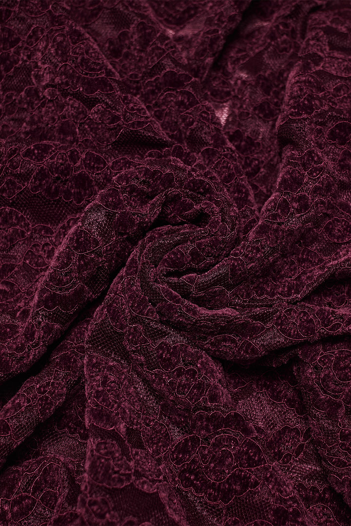 burgundy whimsigoth  top