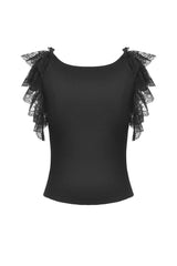 elegant vintage goth top