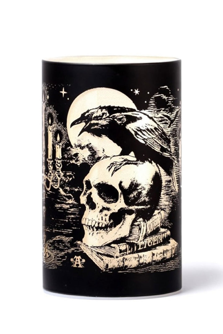 gothic raven lantern light by alchemy england 