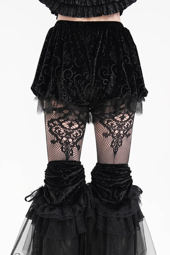 Gothic Lolita Brocade Bloomers - womens bottoms - VampireFreaks - Devil Fashion