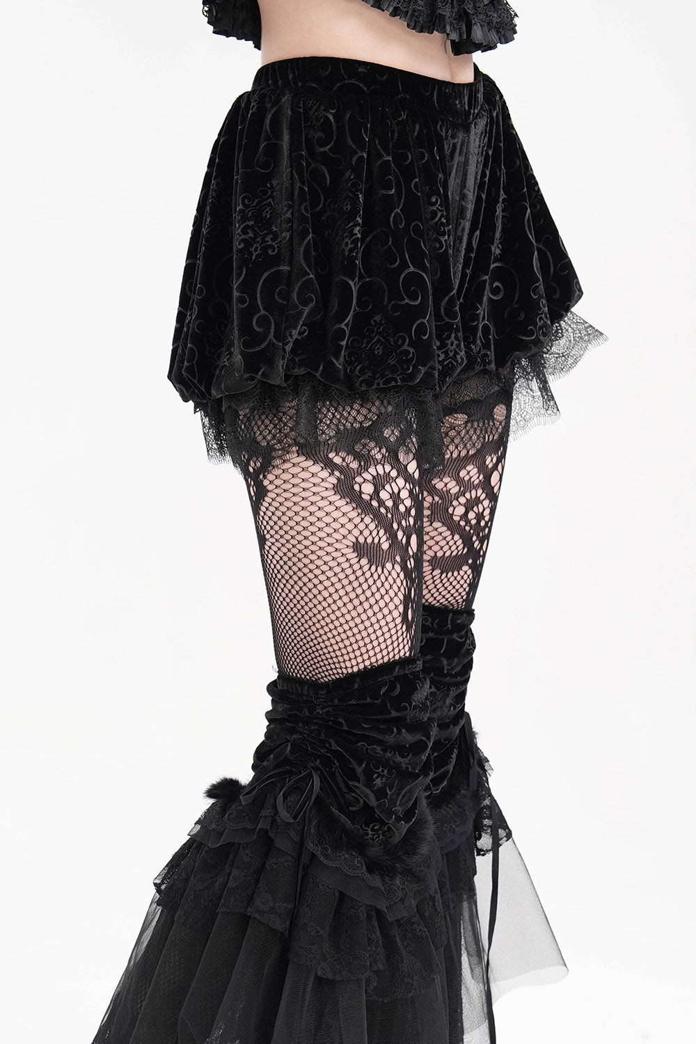 Gothic Lolita Brocade Bloomers - womens bottoms - VampireFreaks - Devil Fashion