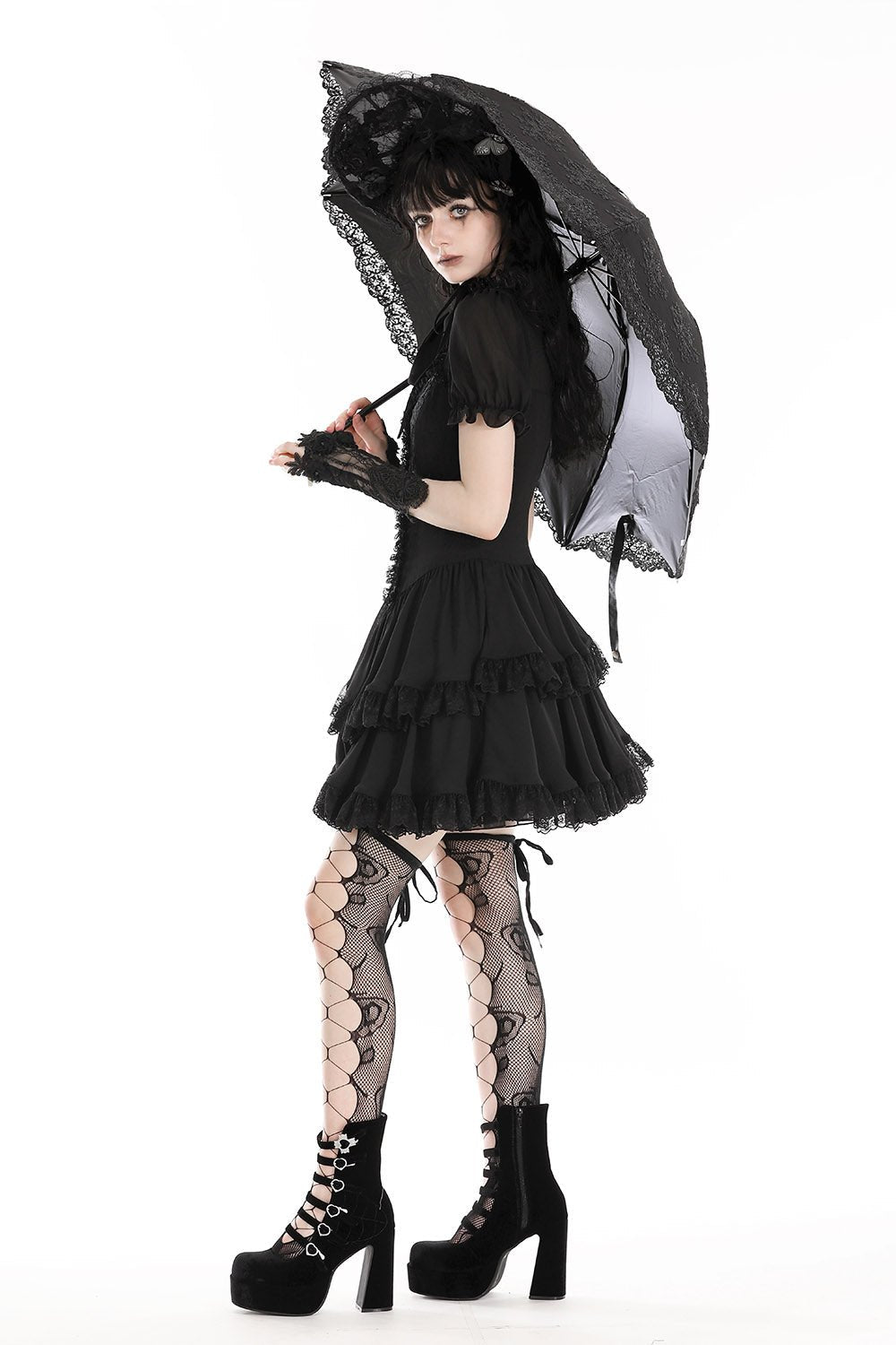 Gothic Lolita Lace Umbrella - umbrellas - VampireFreaks - Dark In Love