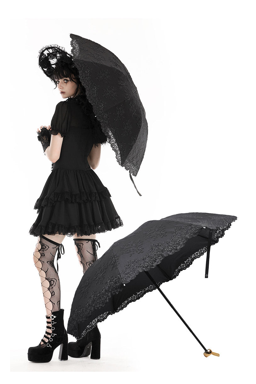 Gothic Lolita Lace Umbrella - umbrellas - VampireFreaks - Dark In Love