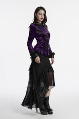 fishtail maxi length skirt