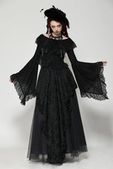 steampunk maxi skirt
