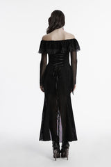 corset lace-up gothic dress