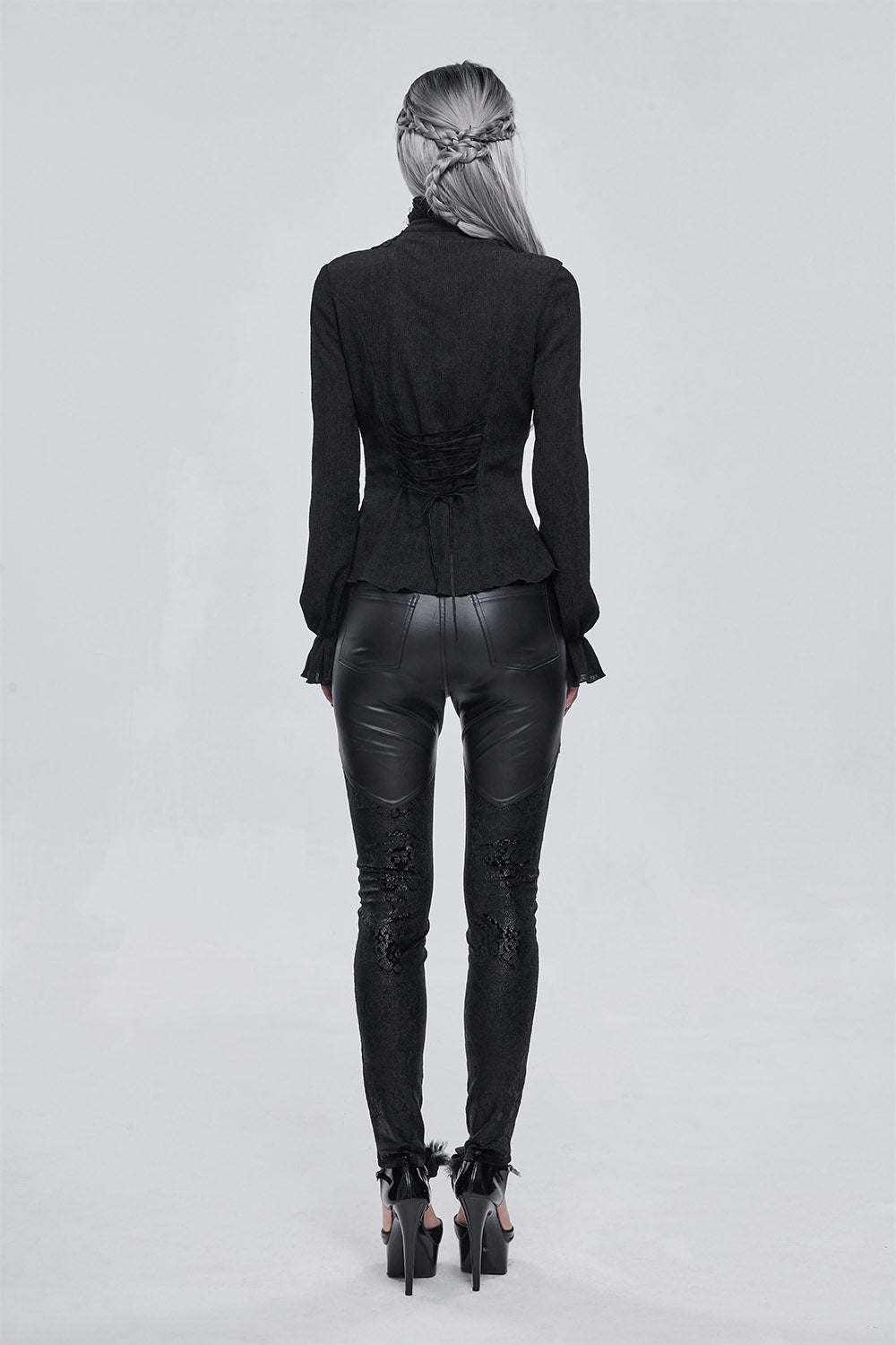 vampire long sleeve top by devil fashion