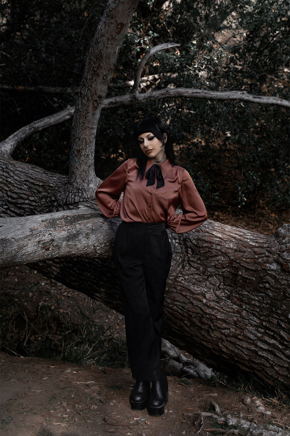 deep pink vintage inspired top