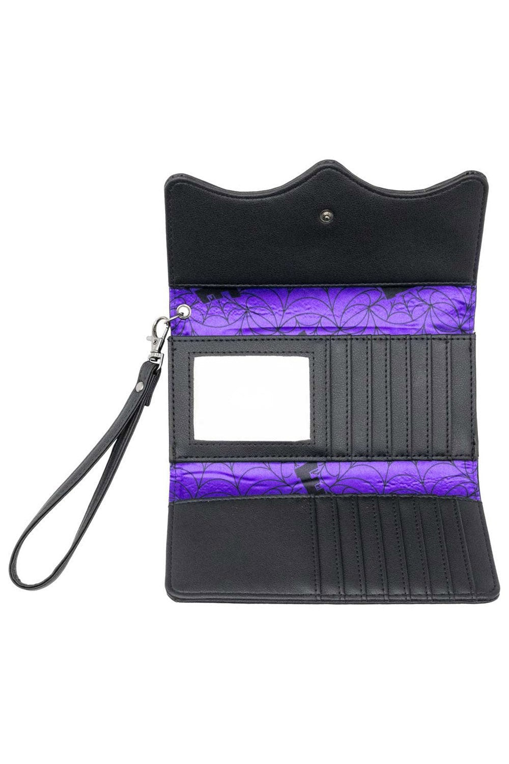 gothic elvira wallet