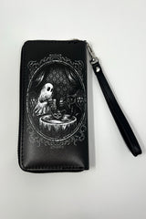 cute creepy ghost and cat wallet