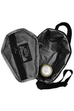 Death Repeat Coffin Insulated Lunch Bag