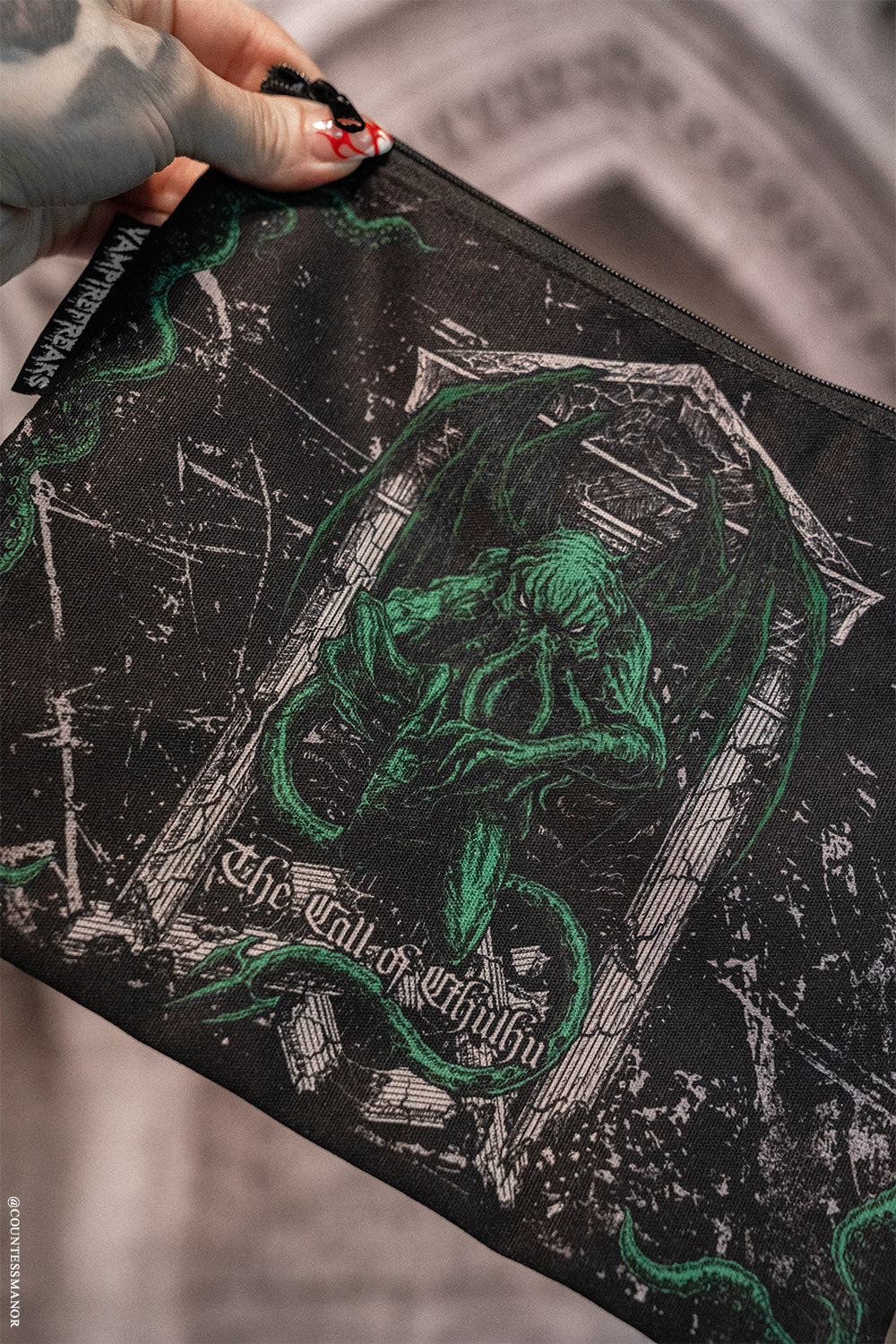 monster horror makeup bag 