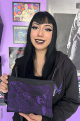Quoth The Raven Makeup Bag [PURPLE]