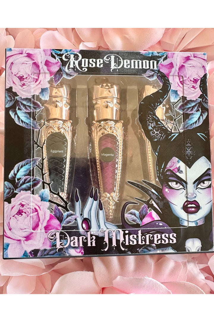 gothic lipstick set