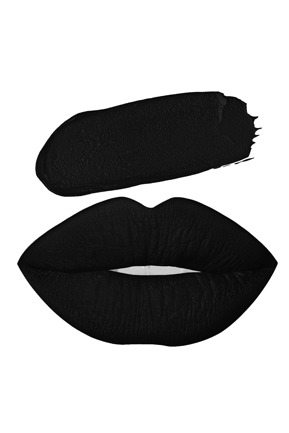 gothic black lip gloss