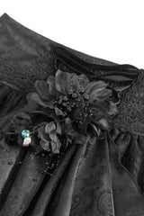 Gothic Manor Ruffled Skirt - skirts - VampireFreaks - Devil Fashion