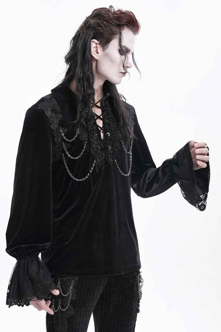 chain gothic shirt