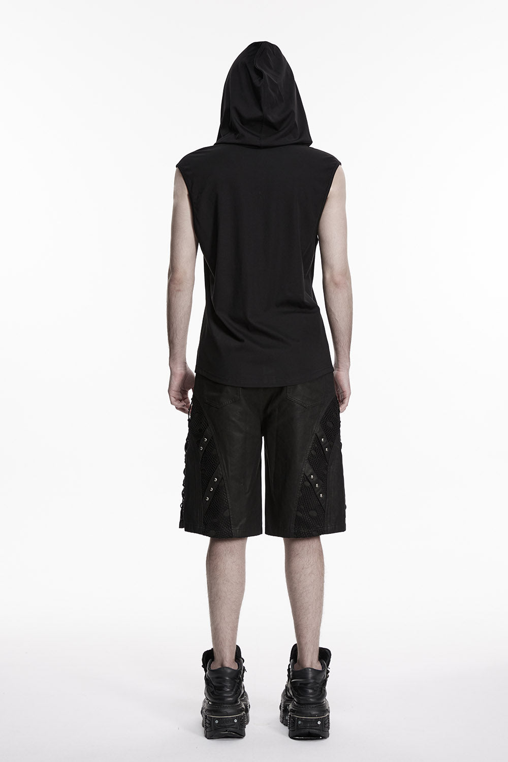 long cargo mens gothic shorts