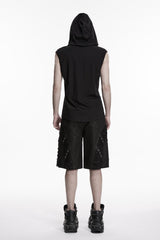 long cargo mens gothic shorts