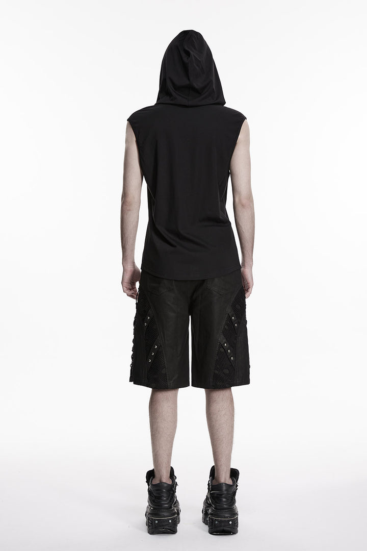 long cargo mens gothic shorts