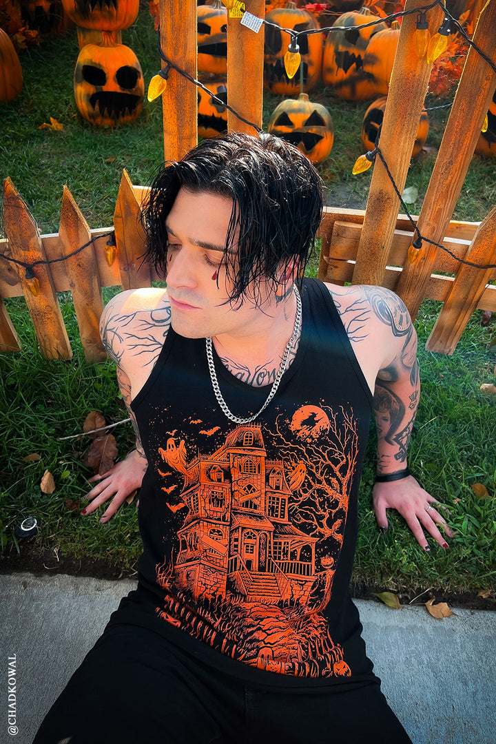 Haunted Mansion T-shirt [PUMPKIN ORANGE]