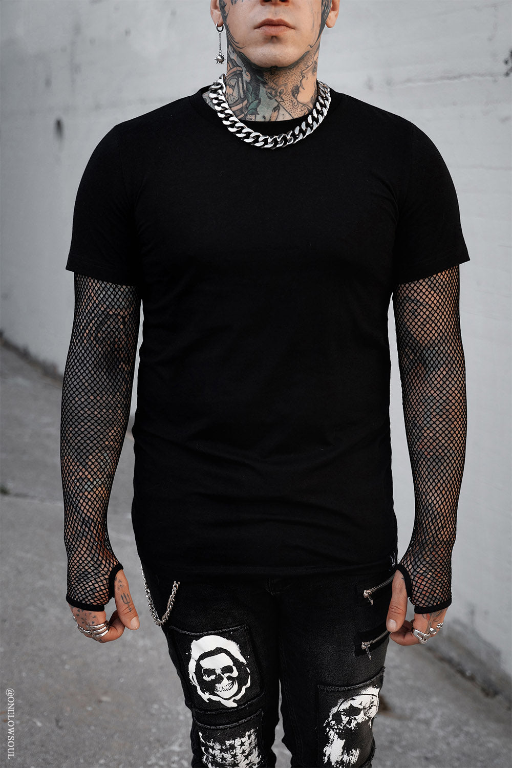 mens tattooed clothing